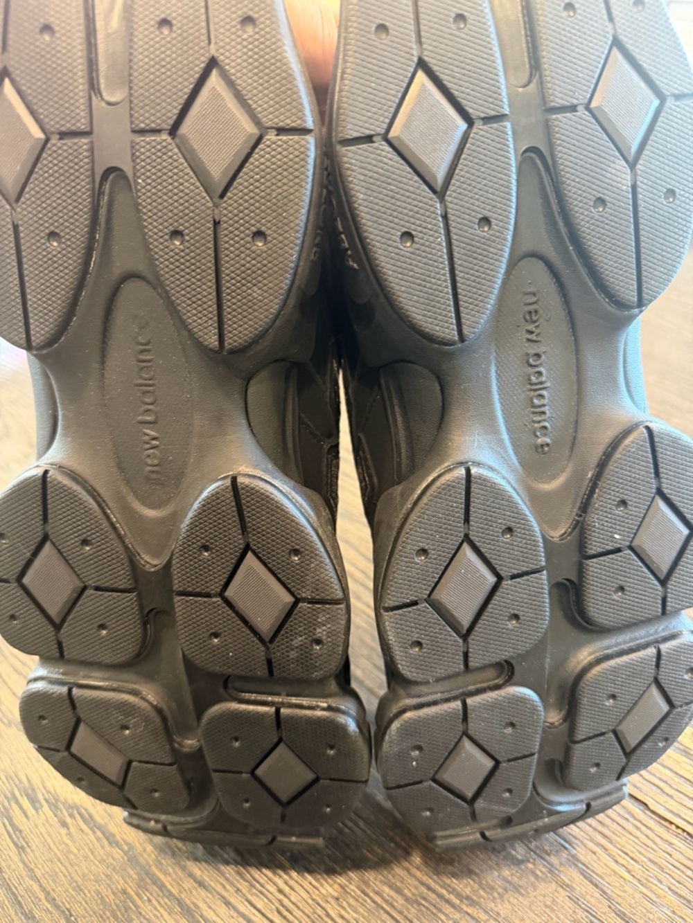 New Balance 9060 Triple Black Cement (Men's) size 13 - Picture 9 of 10